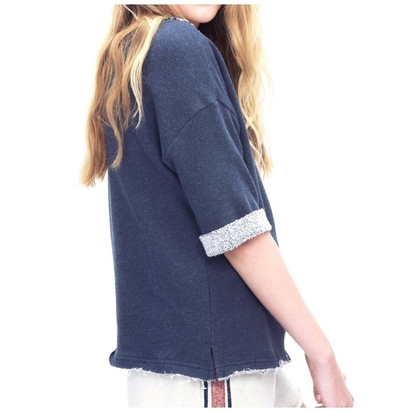 Splendid Blue Active Pullover top size S, New with tag - Picture 2 of 9